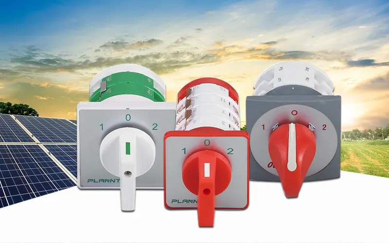 Principio de funcionamiento del interruptor de transferencia universal.