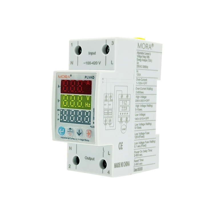 Protector de Voltaje Digital 2P Tipo C con Triple Display