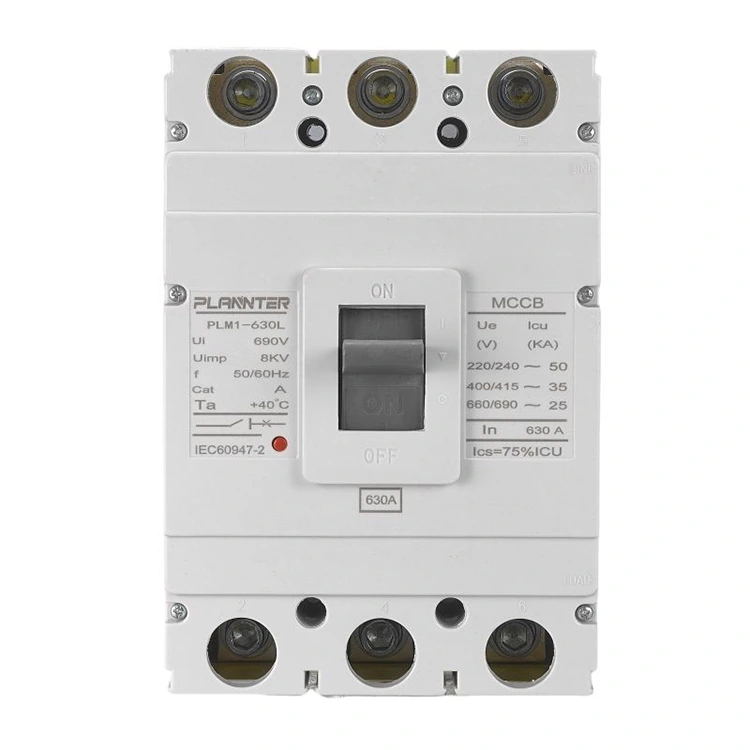 Disyuntor industrial de caja moldeada de CA